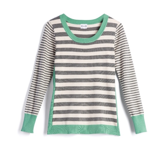 Stitch Fix O+O Maryann Striped Pullover - Picture 3 of 5